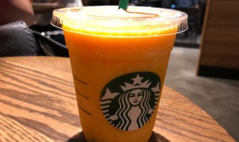 マンゴーパッションティーフラペチーノ