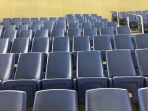 ２階席のシート