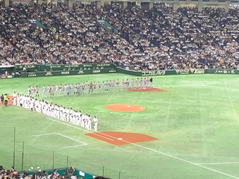 日米野球２０１８｜東京ドームで侍ジャパンを現地観戦してきました ...