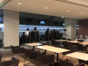 ＃東京ドームプレミアムラウンジ内　