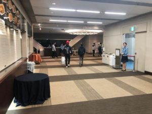 ＃東京ドームプレミアムラウンジ通路