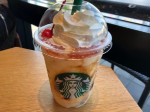 # プリンアラモードフラペチーノ