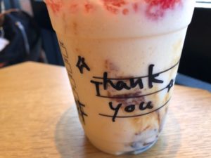 ＃プリンアラモードフラペチーノ