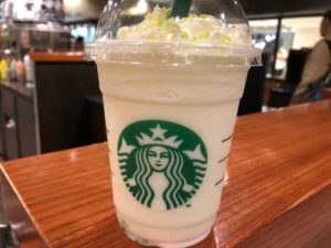 #グリーンアップルジェリーフラペチーノ