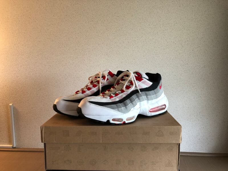 エアマックス９５（AIRMAX９５）のサイズ感と履き心地を紹介【ユーザー