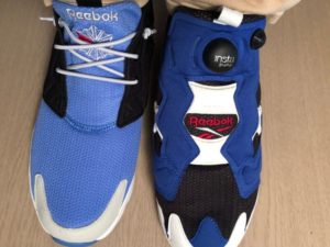 ポンプフューリーとフューリーライト着用画像