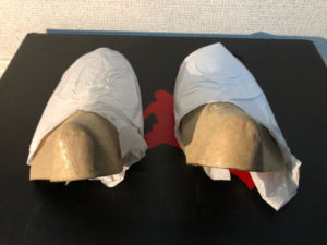 エアジョーダン 5 オフホワイトシューキーパー画像